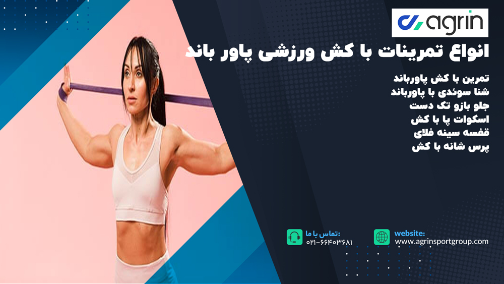 تمرین با کش ورزشی پاورباند