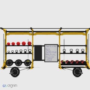 رک تجهیزات سه دهنه مدلAGN1003