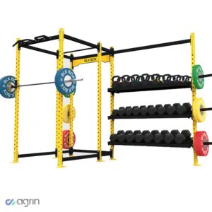 سازه کراسفیت تک دهنه+جایگاه دمبل